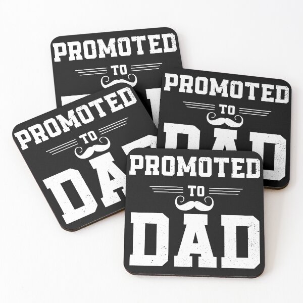 Item preview, Promoted To Dad, New Father Cute Vintage - Beautiful Premium Quality Gift Idea  , New Mommy ,  Gift, Expecting dad Gift, daddy Gift, New Gift , gift idea for father's day,birthday,pegnant announcement designed and sold by ourpretty.