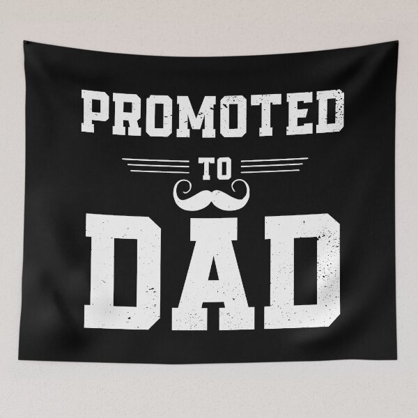 Item preview, Promoted To Dad, New Father Cute Vintage - Beautiful Premium Quality Gift Idea  , New Mommy ,  Gift, Expecting dad Gift, daddy Gift, New Gift , gift idea for father's day,birthday,pegnant announcement designed and sold by ourpretty.