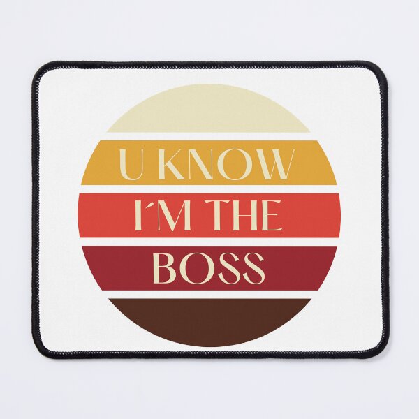 Item preview, You know I am the BOSS - B5 designed and sold by AlfabetDesign.