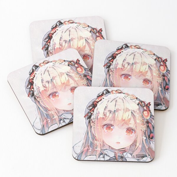 Aperçu de l'œuvre Portrait abstrait AI Anime Girl créée et vendue par BioDigital-Jazz.