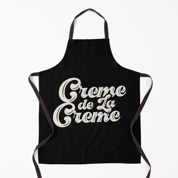Item preview, Creme De La Creme, Funny Typography Quote, Groovy Aesthetic text designed and sold by Quotesigner.
