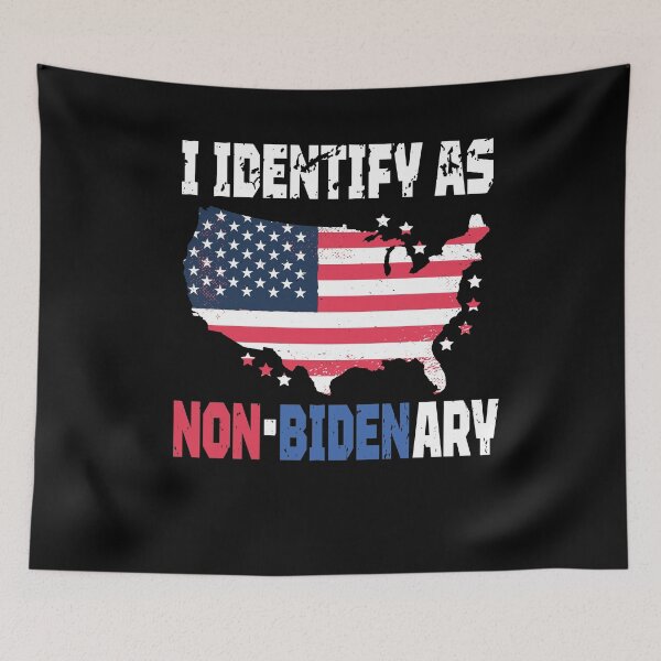 Item preview, I Identify As Non Bidenary designed and sold by Heddar Badreddine.