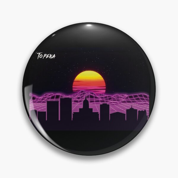 Item preview, Topeka Skyline Neon Nights designed and sold by DFerraz.