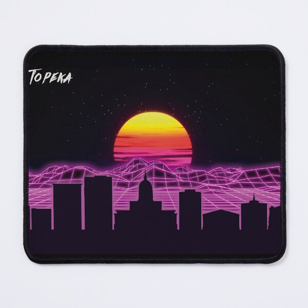 Item preview, Topeka Skyline Neon Nights designed and sold by DFerraz.