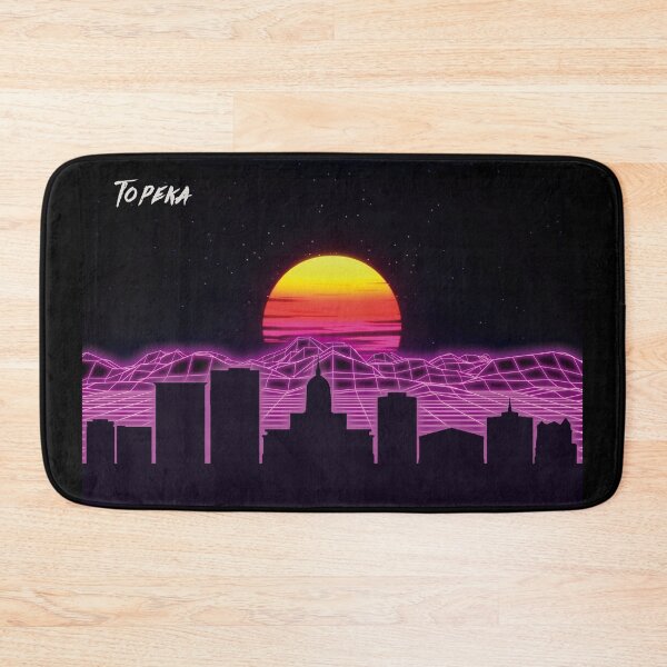 Item preview, Topeka Skyline Neon Nights designed and sold by DFerraz.