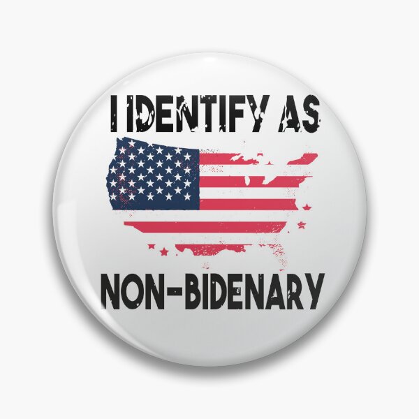 Item preview, I Identify As Non Bidenary designed and sold by Heddar Badreddine.