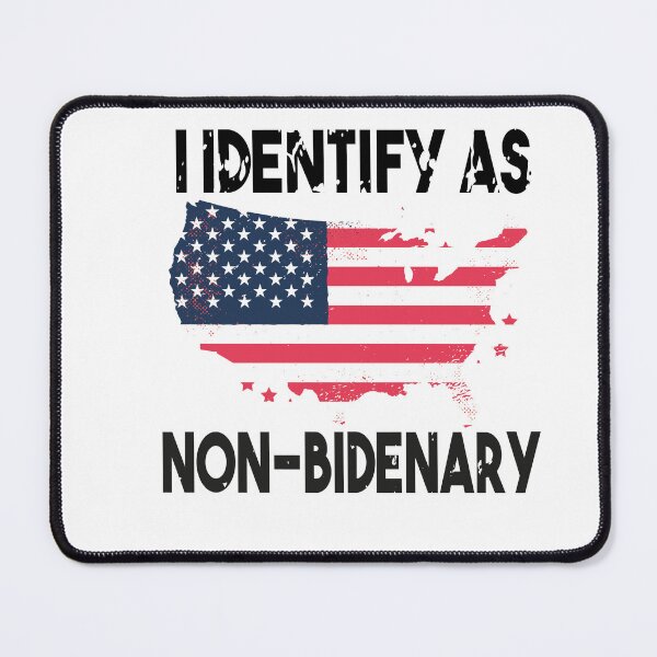Item preview, I Identify As Non Bidenary designed and sold by Heddar Badreddine.