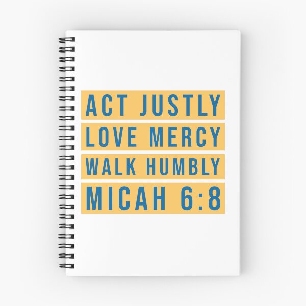 Item preview, Act Justly, Love Mercy, Walk Humbly, Micah 6:8 designed and sold by NonStopFlights.