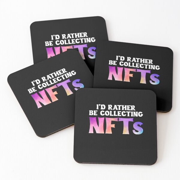 Item preview, Funny NFT Quote - I'd Rather Be Collecting NFTs  designed and sold by nft-millionaire.