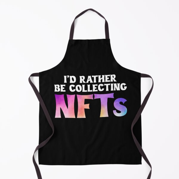 Item preview, Funny NFT Quote - I'd Rather Be Collecting NFTs designed and sold by nft-millionaire.