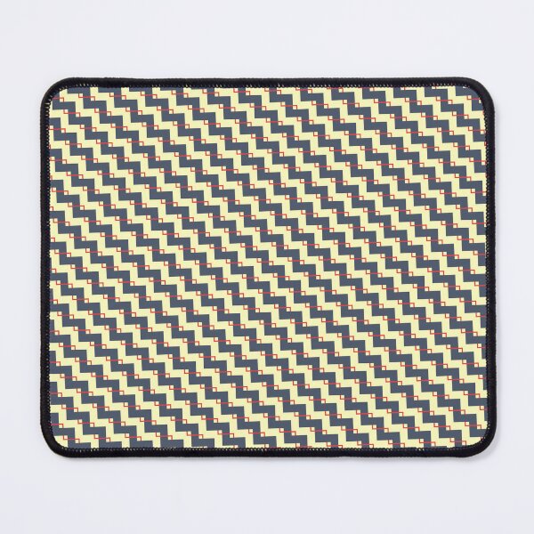 Item preview, Blue yellow red ZigZag pattern design designed and sold by TheWalnut.