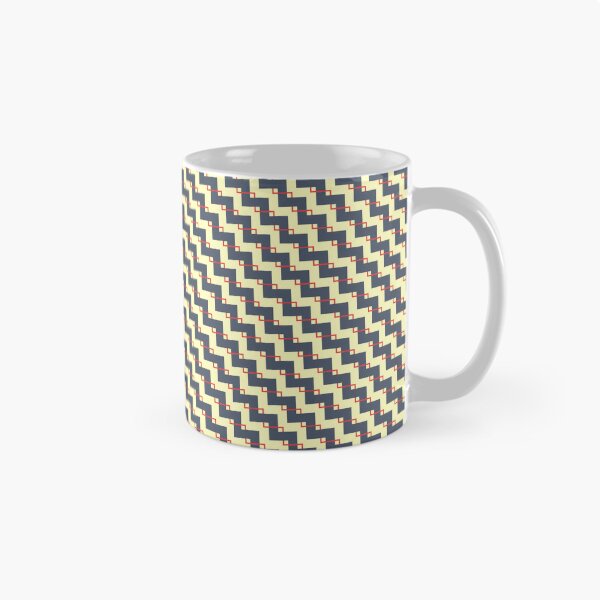 Item preview, Blue yellow red ZigZag pattern design designed and sold by TheWalnut.