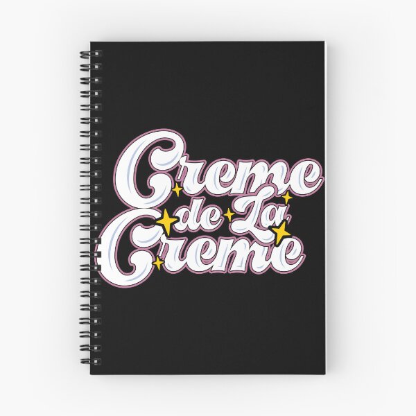 Item preview, Creme De La Creme, Funny Typography Quote, Groovy Aesthetic text designed and sold by Quotesigner.