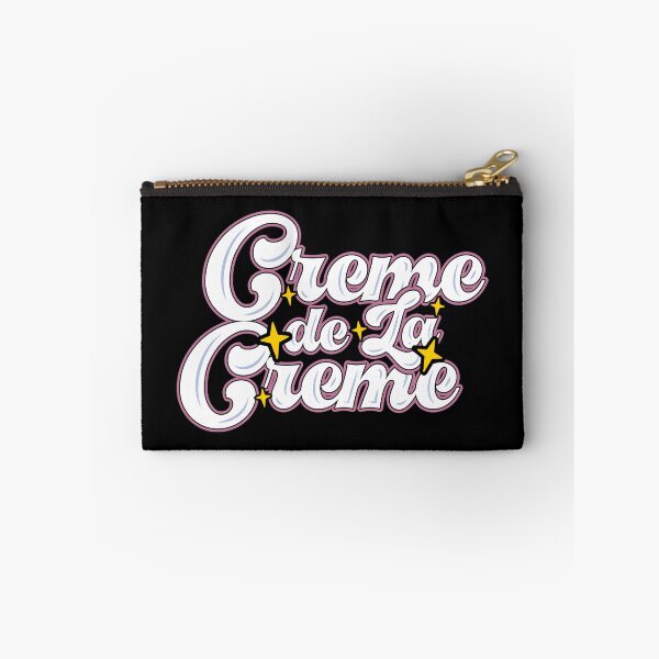 Item preview, Creme De La Creme, Funny Typography Quote, Groovy Aesthetic text designed and sold by Quotesigner.