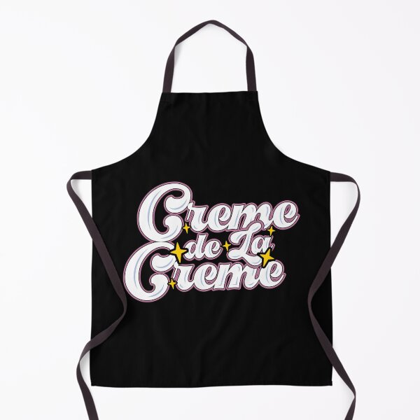 Item preview, Creme De La Creme, Funny Typography Quote, Groovy Aesthetic text designed and sold by Quotesigner.