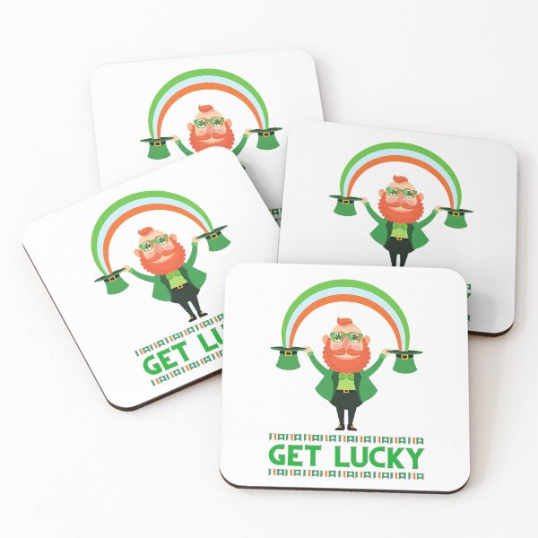 Item preview, Get Lucky | Crypto St Patrick | Happy St Patrick's Day | White designed and sold by Nepaz-Designs.