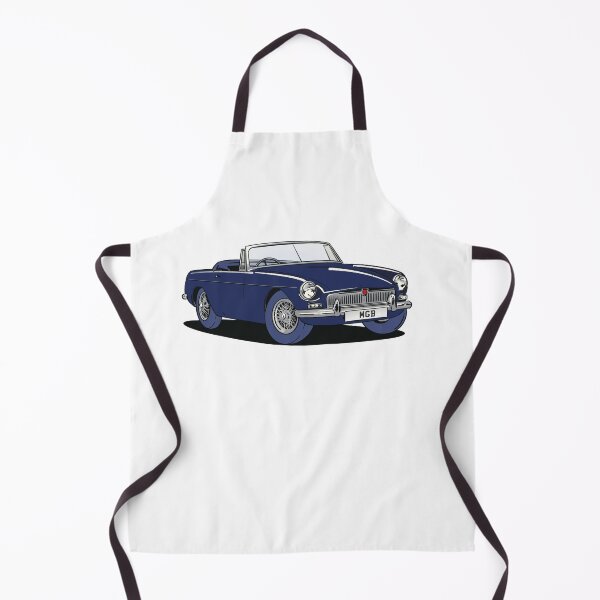 Item preview, MGB vintage car in Blue Royale designed and sold by Webazoot Industries - Car Art.