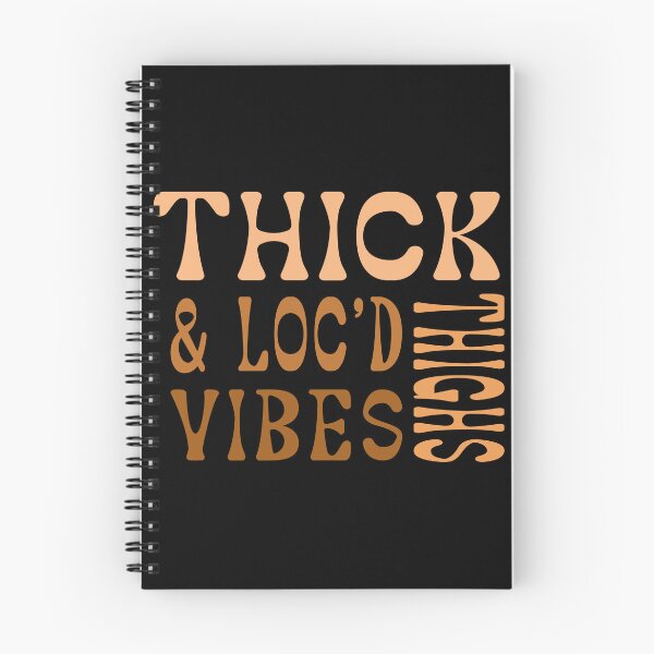 Item preview, Thick Thighs And Loc’d Vibes  designed and sold by ART-SOUF.