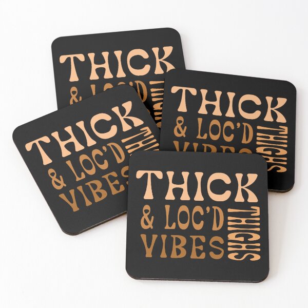 Item preview, Thick Thighs And Loc’d Vibes  designed and sold by ART-SOUF.