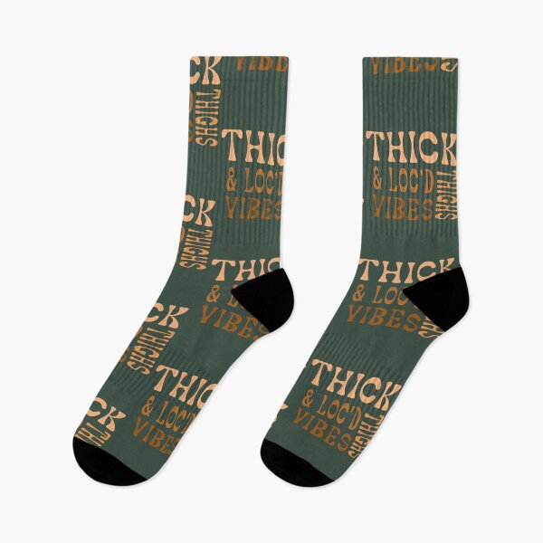 Item preview, Thick Thighs And Loc’d Vibes  designed and sold by ART-SOUF.
