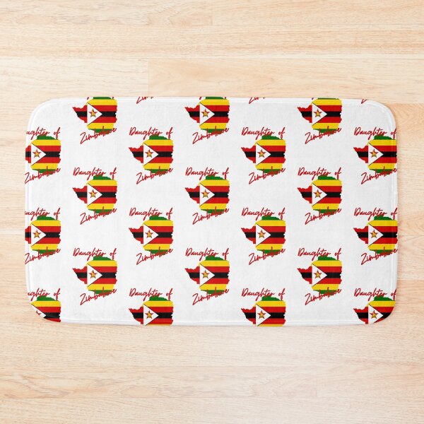 Item preview, Daughter of Zimbabwe Map Flag designed and sold by NovawayDirect.