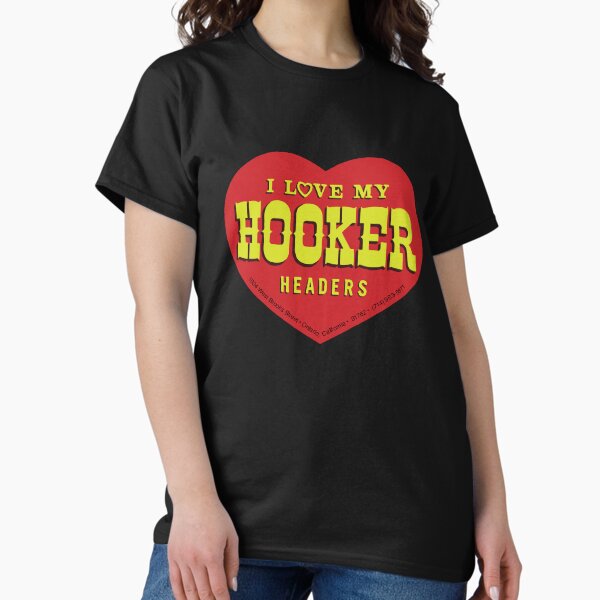 Item preview, Classic vintage "I Love my Hooker Headers" sticker design designed and sold by VintageSpeed67.