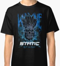Camiseta clásica Cráneo estático