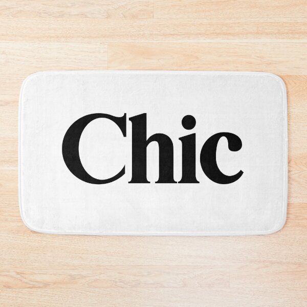 Item preview, Chic - Decorative Typography Text designed and sold by heyluckyseven.