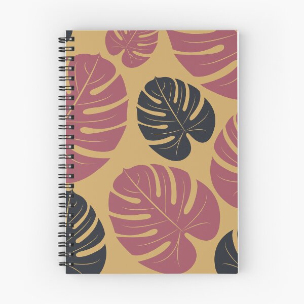 Item preview, Dark Red Palm Leaves Mustard Black designed and sold by Lubo Lubenov.