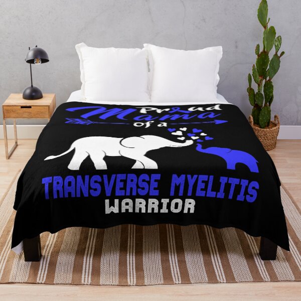 Item preview, Proud Mama Of A Transverse Myelitis Warrior designed and sold by heppenp.