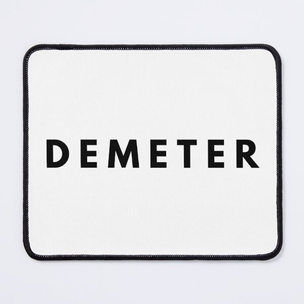 Item preview, Demeter Greek Mythology Olympian Goddess Black Typography designed and sold by OnyxMoonDesigns.