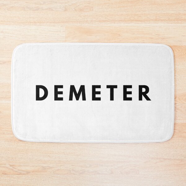 Item preview, Demeter Greek Mythology Olympian Goddess Black Typography designed and sold by OnyxMoonDesigns.