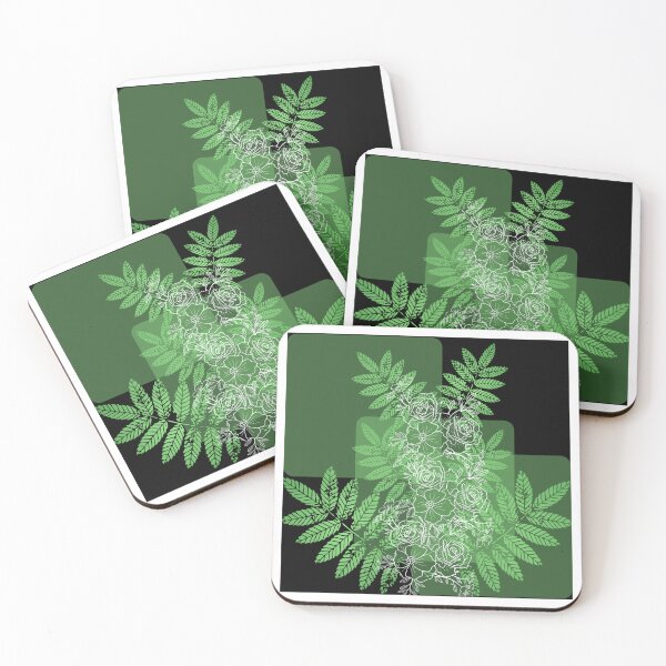Item preview, Green leafy flower  designed and sold by GG4YOU BEASTSHOP.