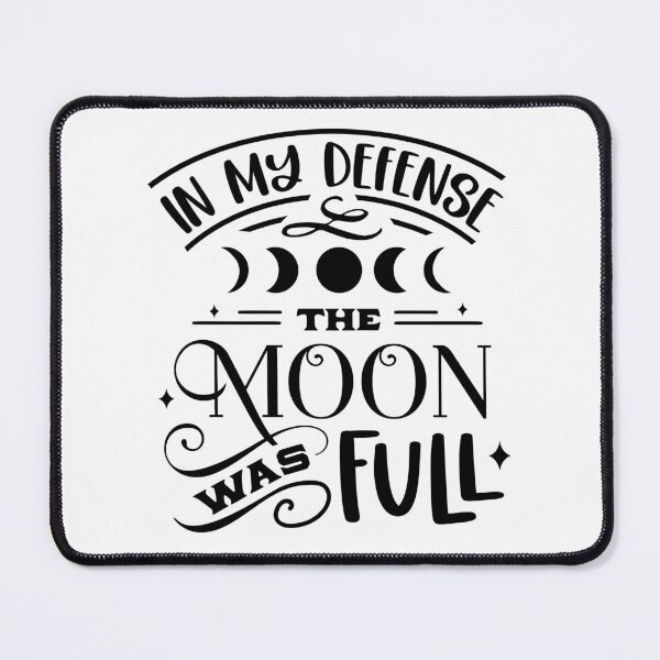 Item preview, In my defense the moon was full designed and sold by eviesfashion.