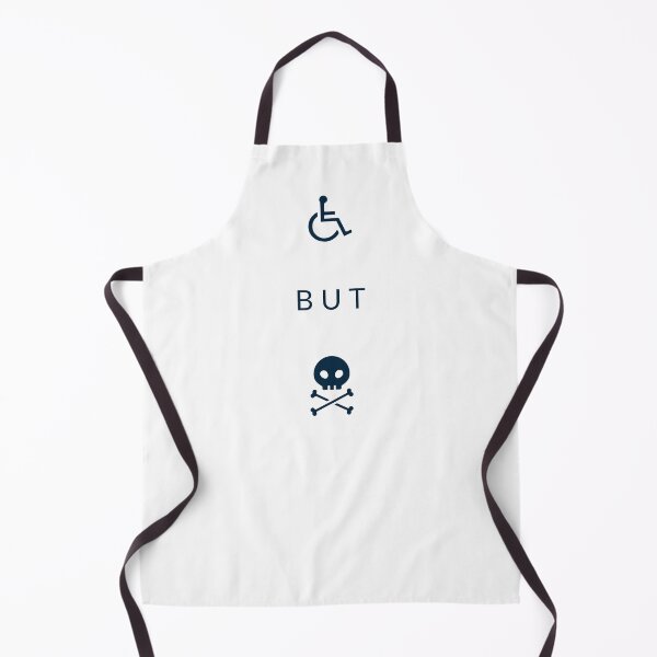 Item preview, Disabled but Deadly Minimalist Design designed and sold by YogaZesty.