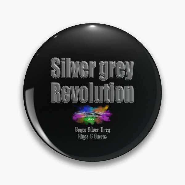Item preview, Silver Grey Revolution  [light logo for dark top] designed and sold by markyboyce247.