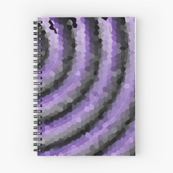 Item preview, Purple mosaic spiral design designed and sold by LittleCountess.
