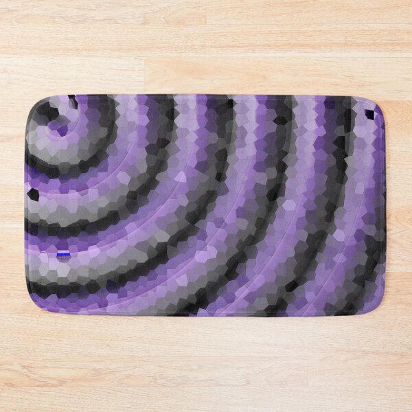 Item preview, Purple mosaic spiral design designed and sold by LittleCountess.