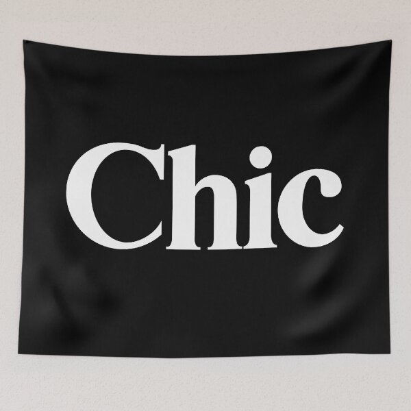 Item preview, Chic - Decorative Typography Text designed and sold by heyluckyseven.