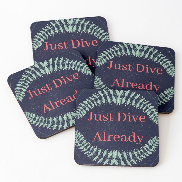 Item preview, Just Dive Already by Raache shop designed and sold by Raache.