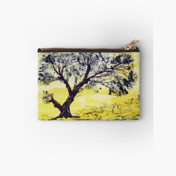 Item preview, Tree Silhoutte in Yellow designed and sold by GalleriaMonte.