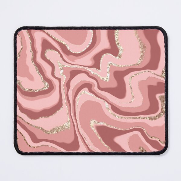 Item preview, Pink Liquid Marble Paint Pour designed and sold by Julie Erin Designs.