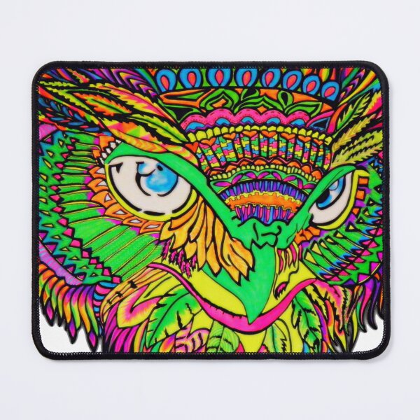Item preview, LUCKY OWL - PERU COLORFUL  designed and sold by vanessaperu.