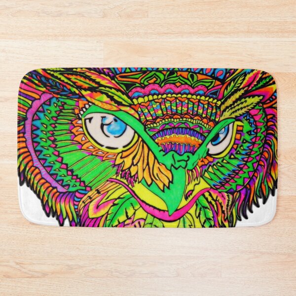 Item preview, LUCKY OWL - PERU COLORFUL  designed and sold by vanessaperu.