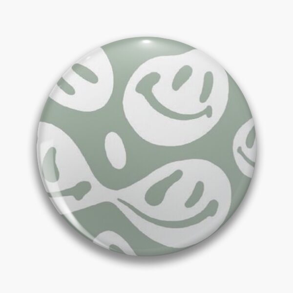 Item preview, melting smileys | sage green designed and sold by NSdesigns55.