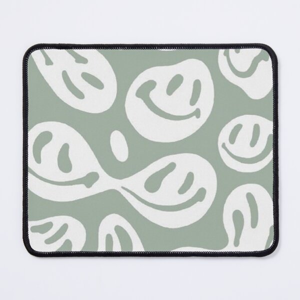 Item preview, melting smileys | sage green designed and sold by NSdesigns55.
