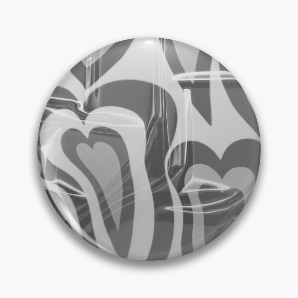 Item preview, Groovy Valentine (black and white) designed and sold by skipthenorm.