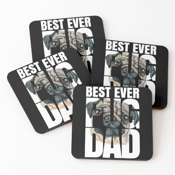 Item preview, Best Ever Pug Dad Pug Owner Dog Lover designed and sold by CharJens.