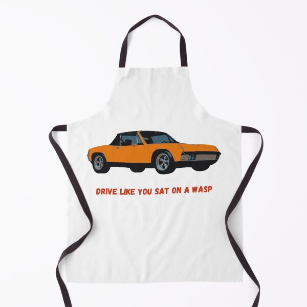 Item preview, Orange Porsche 914, Drive like You Sat on a Wasp designed and sold by Pure9Design.