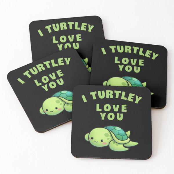 Item preview, I turtley love you. designed and sold by Umiska.